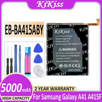 KiKiss Silný Batéria EB-BA415ABY 5000mAh Pre Samsung Galaxy A41 A415F Bateria