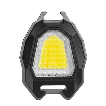 LED Keychain Svetlo Nabíjateľná Keychain Svetlo Prenosný Mini Nabíjateľná Baterka Magnet Základňu Držiaka Otvárač Na Noc