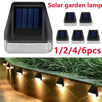 LED Solárne Záhradné Osvetlenie, Super Svetlé Nepremokavé Solárne Lampy Balkón Schody Pouličné Osvetlenie Vonkajšie Slnečné svetlo led Svetlá