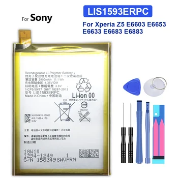 LIS1593ERPC, Telefón Batéria Pre Sony Xperia Z5, E6633, E6683, E6603, E6653, 2900mAh, Batterij