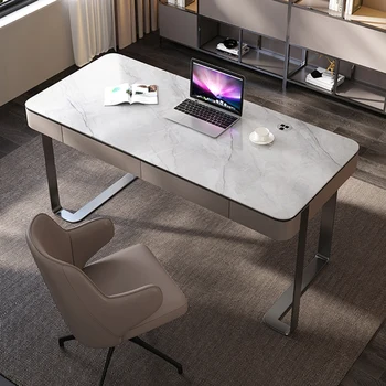 Luxusný Moderný Písací Stôl Tabuľky Nápady Úložné Zásuvky Módne Výkonný Spálňa Nordic Kancelársky Stôl Malé Mesa De Ordenador Nábytok