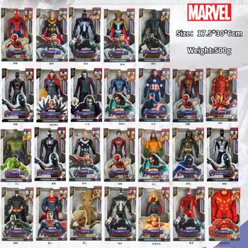 Marvel Avengers Super Hrdinu Spider-Man Thanos Hulk Kapitán Amerika, Thor Iron Man Akcie Obrázok Hračky, Bábiky pre Dieťa Narodeninám
