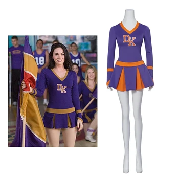 Megan Fox Jennifer ' s Body Roztlieskavačky Kostým Jennifer Skontrolujte, Fialová Cheerleading Jednotnej Vysokej Školy Dievčatá Cheerleading Oblek