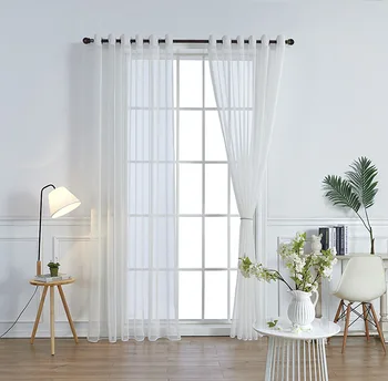 Moderné pure color x izba, obývacia izba závesy dverí sa okno opony prikryť panelové závesy tylu prenos svetla