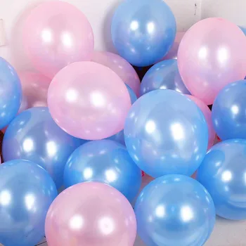 Modré Balóniky 20pcs/lot 10 inch 1,5 g Latexové Balóny, Nafukovacie Vzduchu Ples Svadobné Dekorácie Happy Birthday Party Dodávky Balóny