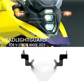 Motocyklové Príslušenstvo Svetlometu Chránič Akryl Transparentný Kryty Na SUZUKI V-STROM 800 DE 800 de V-Strom 800DE 2023 2024