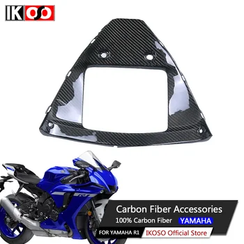 Na Yamaha R1 R1M Carbon Fiber V-Panel Radiátora Stráže 100% úplne Suché Uhlíkových Vlákien Motocykel Časti, súčasti a Príslušenstvo 2020+