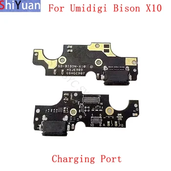 Nabíjanie pomocou pripojenia USB Port Konektor Rada Flex Kábel Pre Umidigi Bison X10 Konektor Nabíjania Nahradenie Opravy Dielov
