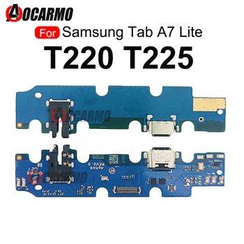 Nabíjanie pomocou pripojenia USB Portu Pre Samsung Galaxy Tab A7 Lite SM-T220 T225 Nabíjací Dock Flex Kábel Náhradné Diely
