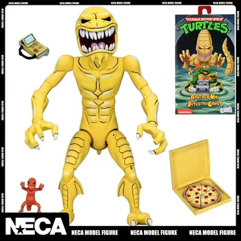 NECA 54128 Teenage Mutant Ninja Turtles - Ultimate Pizza Monster 7 Palcový Akcie Obrázok modelu Halloween Originálny Darček Skladom