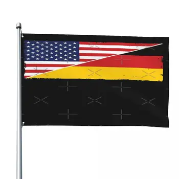 Nemecko A USA Korene nemeckých Predkov Americká Vlajka