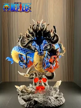 Nová 21 cm Jeden Kus Gk Kaido Dragon Forme Štyroch Cisárov S Lampou Akčné Anime Obrázok Zberateľskú Model Bábiky, Dekorácie, Hračky, Darčekové