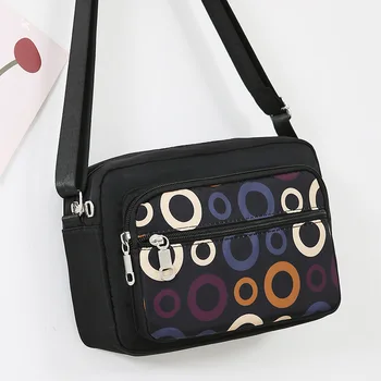 Nová taška pre ženy stredného veku a starších žien taška, Oxford cross-body taška, kórejský štýl mama bag, trendy, malé námestie, taška, wo