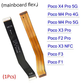 Nové Pre Xiao Poco X3 NFC F3 F1 F2 X4 M4 Pro 4G 5G Hlavnej Doske Konektor, LCD Displej Flex Kábel Náhradné Diely, Pásky