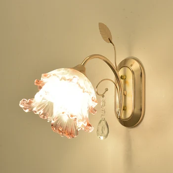 Nástenné Svietidlo Spálňa, Nočné Lampy, Nordic Light Luxusná Obývacia Izba Pozadí Steny Rybárske Kvet Schody Uličkou Hotel Lampy