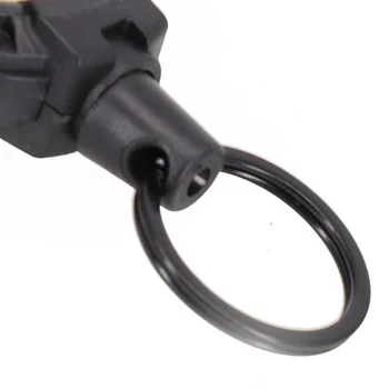 Odolné Keychain ABS Prípade Príslušenstvo Ťažkých Hot Predaj viacúčelové Vystužený Popruh Zdvíhateľnej Oceľový Drôt