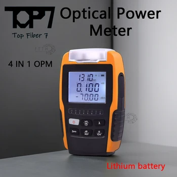 Optické Power Meter -70~+10dBm 4 in 1 Multifunkčné Vlákniny Sieťový Kábel Tester Vizuálne Poruchy Locator1-30MW (optiona)