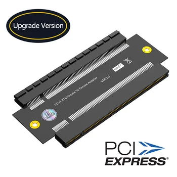 PCI-E X16 Žien a Žien Adaptér Konektora PCI Express 3.0 16X až 16X Extender Stúpačky Converter PCB Dosky Point-to-Point Design