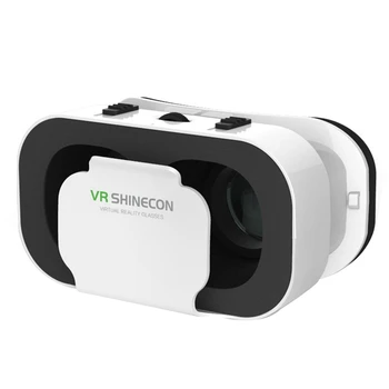 Plastové VR Okuliare Headset Headmounted Virtuálnej Reality Nastaviteľné VR Okuliare Pre Smart Telefón