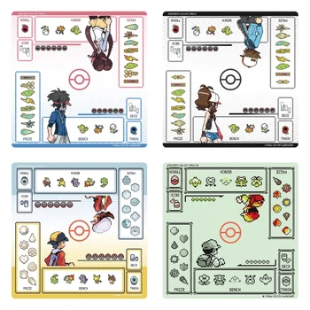 Pokemon Dvoch Hráčov Bitka Pixel Self Made Anime Postáv Hry Hračky Classic Series Karty Pad Gumy Zber Karty Súboje Mat