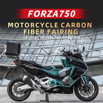 Používa sa Pre HONDA FORZA750 Motocyklové Príslušenstvo, Plastové Oblasti Uhlíkových Vlákien Dekorácie Ochrany Nálepky na Bicykel Prerobit Obtlačky