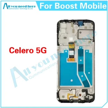 Pre Boost Mobile Celero 5G LCD Displej Dotykový Displej Digitalizátorom. Montáž Náhradné