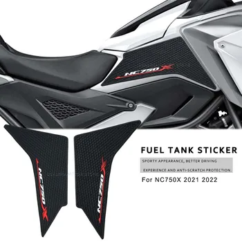 Pre HONDA NC750X NC 750 X 2021 2022 - Tank Pad Nálepky, Motocyklové Príslušenstvo Non-Slip Strane Palivovej Nádrže Nálepky