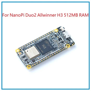Pre Nanopi DUO2 Vývoj Doska +Micro-USB Kábel+Anténa DDR3 512M Allwinner H3, Wifi, Bluetooth Ubuntu Core internet vecí Modul Súpravy