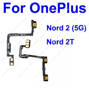 Pre OnePlus 1+ Nord 2T Nord 2 5G Objem Power Flex Kábel Na Vypnutie Napájania Hlasitosti Nadol Tlačidlo na Strane Flex Časti pása s nástrojmi