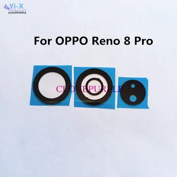 Pre OPPO Reno 8 Pro Späť Zadný Fotoaparát Sklenený Kryt Objektívu Náhradné Diely