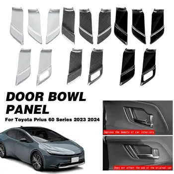 Pre Prius 60 Série 2023 Vnútorné Dvere Miska Panel Nálepku Krytu Chránič Auto Vo Vnútri Interiéru Rukoväť Dekorácie L0s3