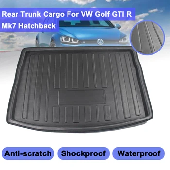 Pre VW Golf je GLAXAY R Mk7 Hatchback 2013 2014 2015 2016 - 2018 Cargo LinerBoot Zásobník Zadný Kryt batožinového priestoru Matt Mat Podlahe Koberec Kick Pad