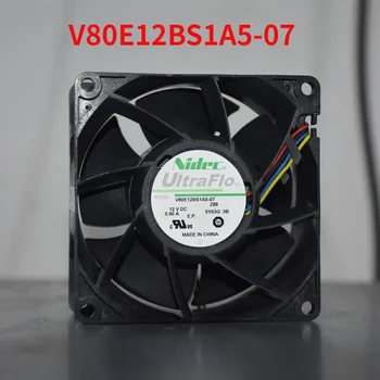 Pôvodné V80E12BS1A5-07 12V 0.8/0.9 80 * 80 * 38MM server chassis PWM chladiaci ventilátor