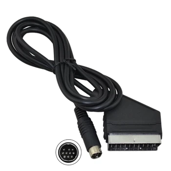 RGB Kábel Scart Kábel pre Sega pre Saturn NTSC Konzoly Čierna