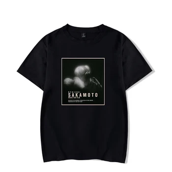 Rip Ryuichi Sakamoto T-shirt Crewneck Krátke Sleeve Tee Ženy pánske Tričko 2023 odpočívaj v Pokoji Oblečenie
