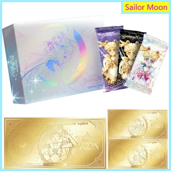 Sailor Moon Star Zjavenie Nahrať Seriál Zbierku Kariet Zriedkavé Nádherné Originálne Periférne Hračka Rodiny, Deti Narodeninám
