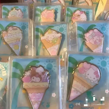 Sanrio Hello Kitty Roztomilý Preklopke Kolíky pre Batohy Brošňa pre Ženy Smalt Pin Darček Módne Šperky Príslušenstvo