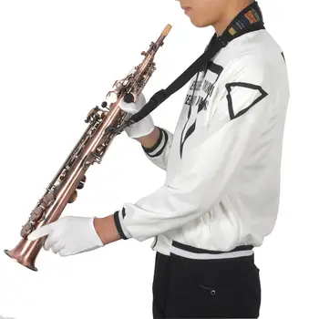 Saxofón Krku Popruhy Etnický Štýl Vysoko elastická Bavlna Pásu, Krku Visí Popruhov Pre Soprán Alto Tenor Saxofón