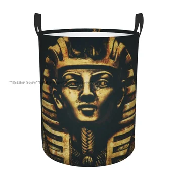 Skladacia Práčovňa Kôš na Špinavé Oblečenie Kameň Faraóna Tutankhamen Skladovanie Brániť Deti Baby Domov Organizátor