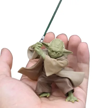 Star Wars Mandalorian Master 7 Cm Yoda S Mečom Model Strane Obrázok Akcie Obrázok Hračka