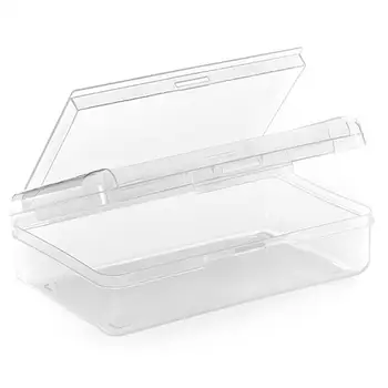 Stohovateľné Ceruzka Box remeselníkov Skladovanie Stohovateľné Dvojvrstvové Transparentné Plastové peračník Kapacity pre Študentov