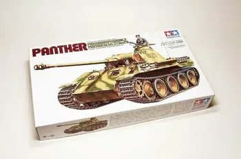 Tamiya 35065 1/35 Vojenské Model Nemecký Tank Panther Panzerkampfwagen Model Budovy