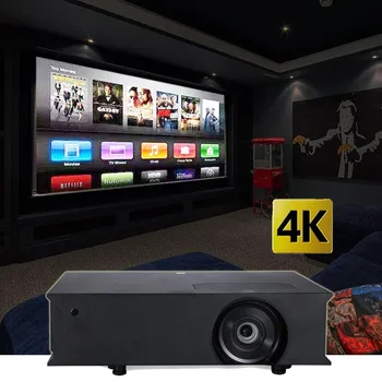 UHD 3840 2160 reálne projektor 4k domáce kino vonkajší projektor 4k 8000 lumem laser 4k 3D tv