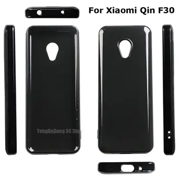 Ultra-tenký Priehľadný Telefón puzdro Pre Xiao Qin F30 Silikónový Nárazník Caso Soft Black TPU Kryt Pre Xiao Qin F21 Pro Zadný Kryt