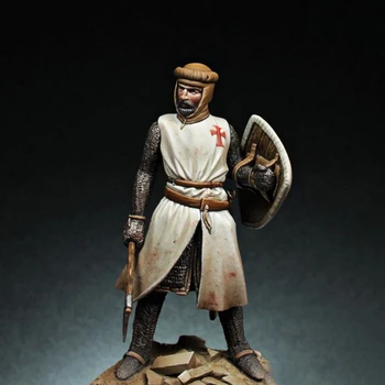 Unassambled 1/32 staroveký bojovník stojan Živice obrázok miniatúrny model súpravy Nevyfarbené