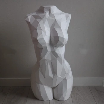 Venuša Socha DIY Model Auta Papercraft 3D Papier Plavidlá, bytového zariadenia, Dekorácie Izba Dekor Náčrt Rekvizity Ručne Vyrobené Umenie Origami
