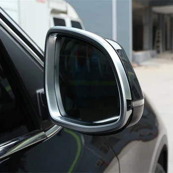 Vhodné Na BMW X5 X6 2014 2015 Vonkajšie Spätné Mirrow Rám Dekorácie Výbava Nálepky Flitrami Chróm Styling Auto-zahŕňa 2 ks
