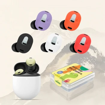 Vhodné pre Pixel Puky Pro Slúchadlá Kryt Earplug Bezdrôtový Anti-slip Eartips Prachotesný Ochranné Puzdro Earhook Čiapky