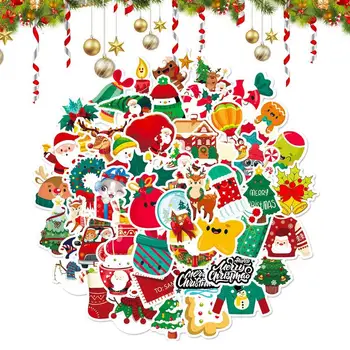 Vianočné Tému Tesnenie Štítky, Samolepky 50PCS Veselé Vianoce Nálepky DIY Darček Pečenie Package Obálky Vianočné Samolepky Dekor