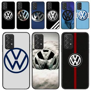 Volkswagen Telefón puzdro Pre Samsung Galaxy A13 A52 A53 A73 A32 A51 A22 A12 A20e A50 A21 A72 A70 S 4G 5G Luxusný Dizajn TPU Kryt
